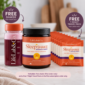 SleepSHAKE Midnight Berry Jar Subscription