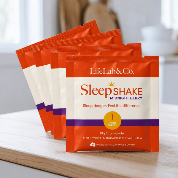 SleepSHAKE Midnight Berry Travel Pack (4 Sachets)